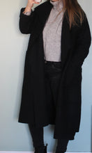 Charger l'image dans la galerie, MANTEAU LONG NOIR