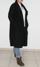 Charger l'image dans la galerie, MANTEAU LONG NOIR