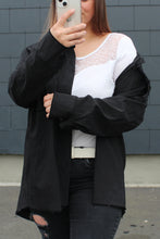 Charger l'image dans la galerie, SURCHEMISE MEORA NOIR