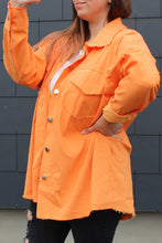 Charger l'image dans la galerie, SURCHEMISE MEORA ORANGE