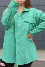 Charger l'image dans la galerie, SURCHEMISE MAORA VERTE